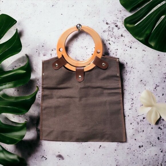 Vintage Fold-Down Tote - Picture 2 of 14